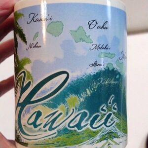 Hawaii Islands Mug & Surfware Hat Bundle